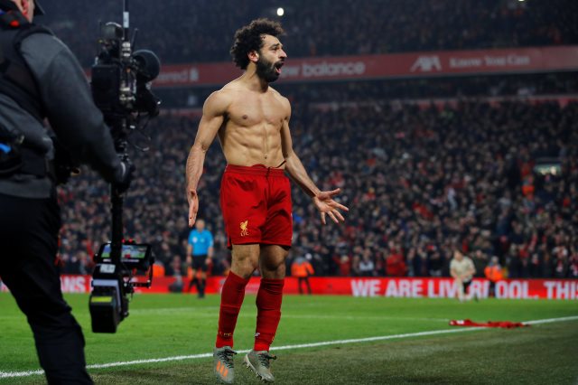 محمد صلاح يكسر رقما جديد بعد الفوز على المان يونايتد