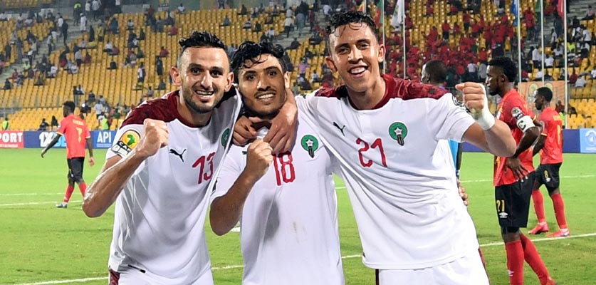 المنتخب المغربي الى نصف نهائي "الشان" على حساب زامبيا