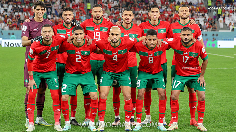 المنتخب المغربي يتصدر قائمة الـ10 منتخبات الأغلى عربيا