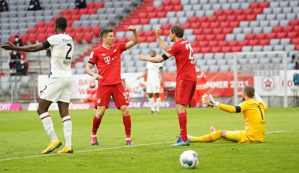 الدوري الألماني: بايرن ميونخ يدهس فرانكفورت بخماسية