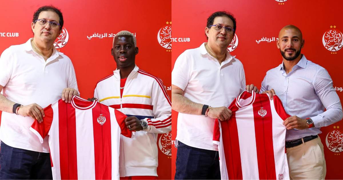 ثلاثي جديد يعزز طموحات الوداد الرياضي قبل الموسم الكروي القادم