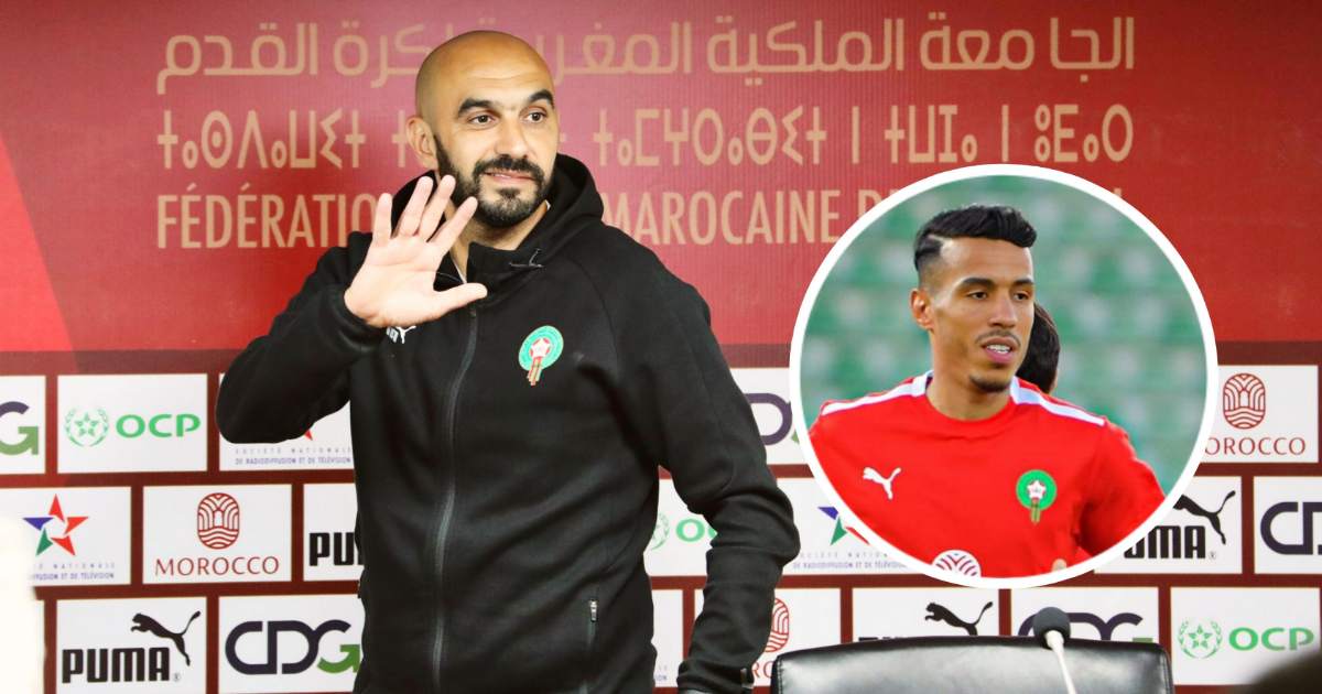 الركراكي يوضح اسباب غياب حركاس عن المنتخب الوطني المغربي