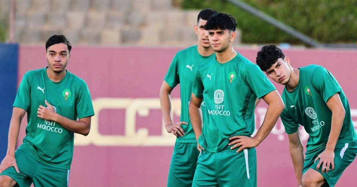 أشبال الأطلس يواصلون التحضيرات لموقعة سيراليون في ربع نهائي كأس إفريقيا
