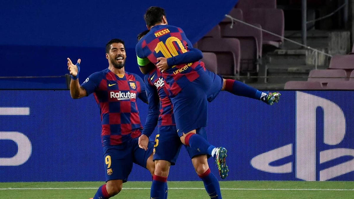 برشلونة يمر للدور المقبل في دوري أبطال أوروبا على حساب نابولي