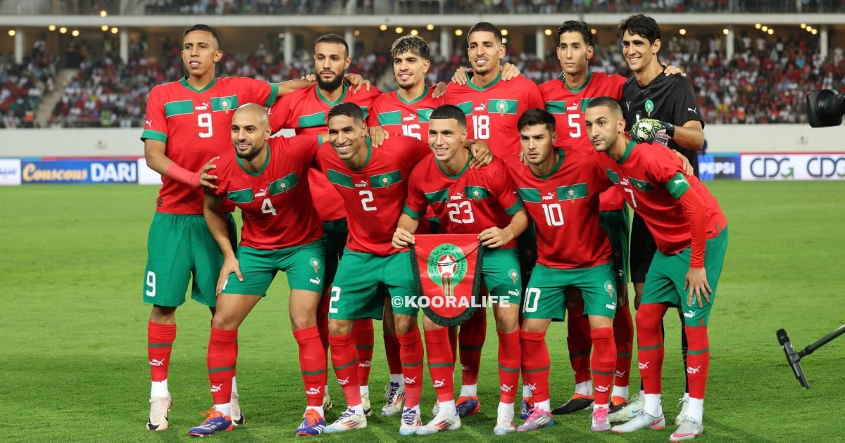 مواجهتان للمنتخب المغربي أمام إفريقيا الوسطى بوجدة