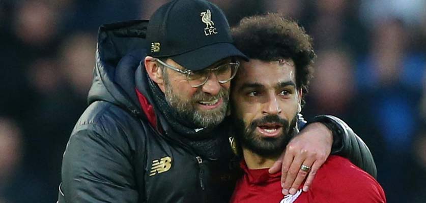 كلوب يدخل في جدل مع إدارة ليفربول بسبب محمد صلاح