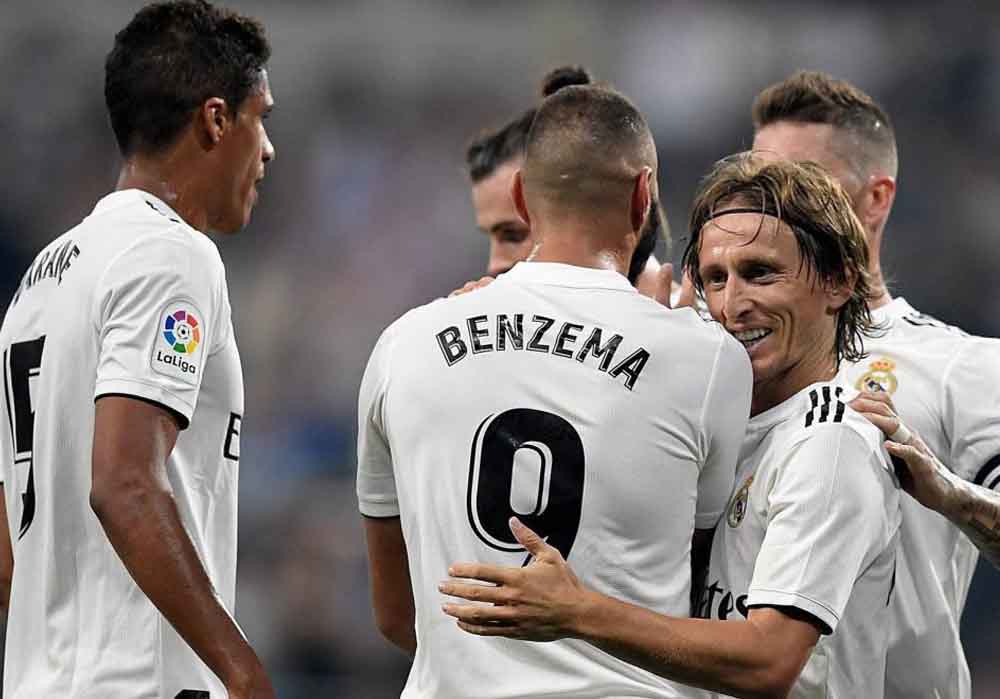 ريال مدريد يتفوق على خيرونا بشق الأنفس