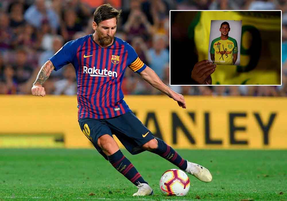 في لقطة راقية ميسي يتدخل في قضية اللاعب الويلزي المفقود سالا