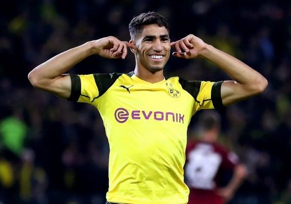 درتموند يعلن تواجد حكيمي ضمن اللائحة الأولية للمنتخب المغربي في الكان