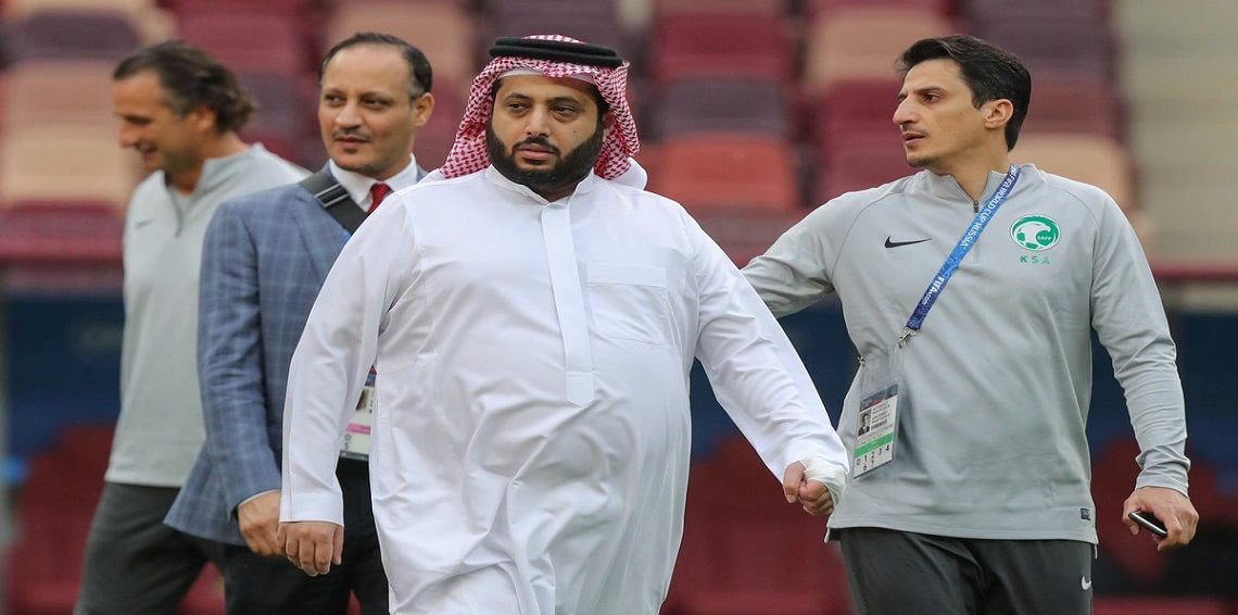 تركي آل الشيخ يهنئ الزمالك بعد تتويجه بلقب الكونفدرالية