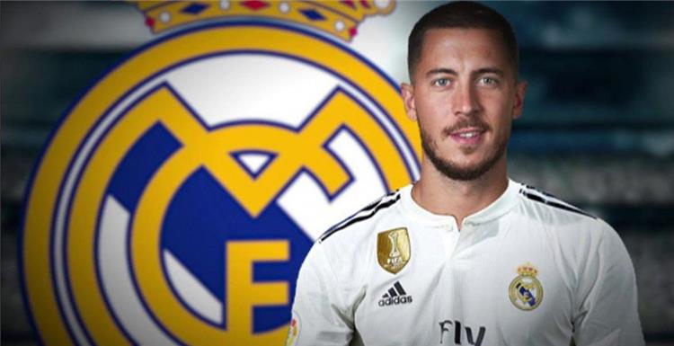 هازارد يحمل قميص ريال مدريد
