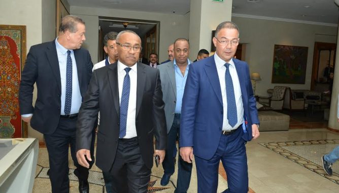 جامعة لقجع تراسل الاتحاد الافريقي بخصوص نهائي الأبطال والكونفدرالية