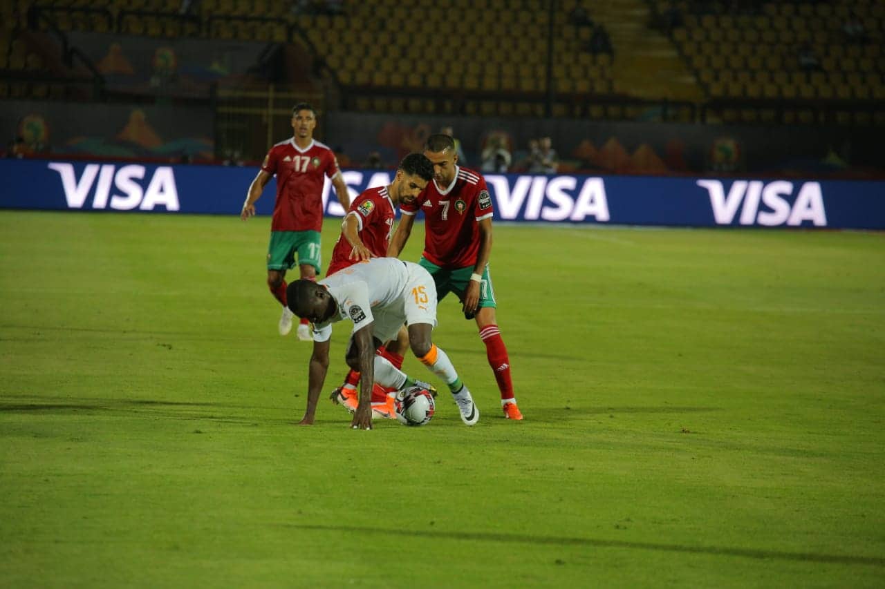 هذا ما قام به لاعبو ساحل العاج بعد الخسارة أمام المغرب