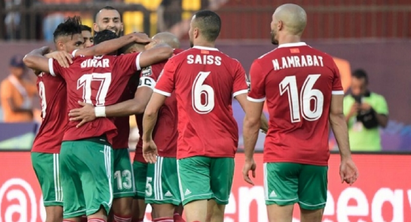 التشكيلة الرسمية للمنتخب المغربي في مواجهة جنوب أفريقيا