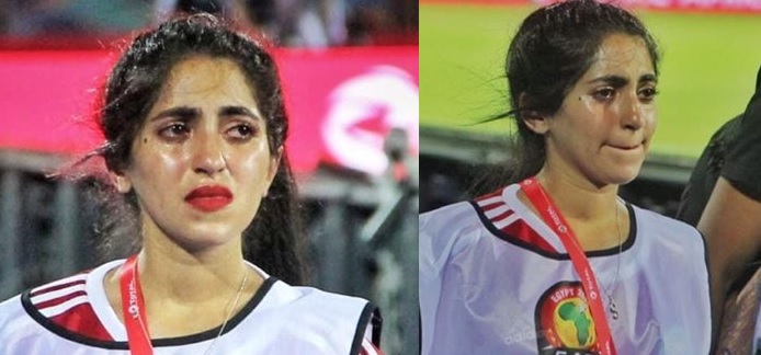 "بكاء صفاء" .. قصة صورة هزت أشهر إعلامي جنوب إفريقي