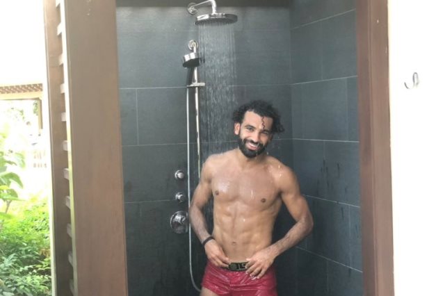 هكذا يقضي محمد صلاح عطلته
