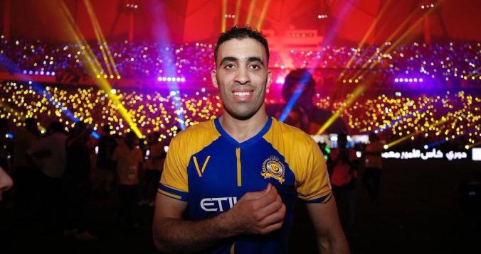 حمد الله يسجل هدقه الخمسين مع النصر السعودي