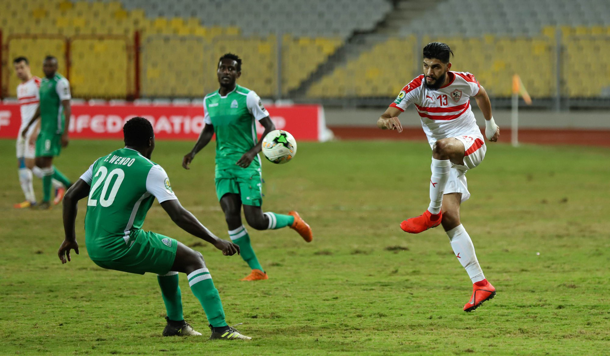 جابريال دياو: لسنا لقمة سائغة للزمالك و شعارنا لا للاستسلام