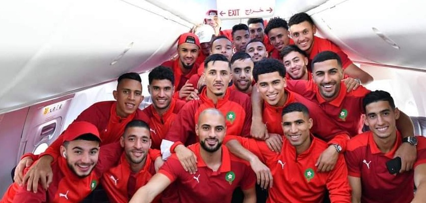 المنتخب الوطني المغربي يتجه صوب الكاميرون هذا الصباح