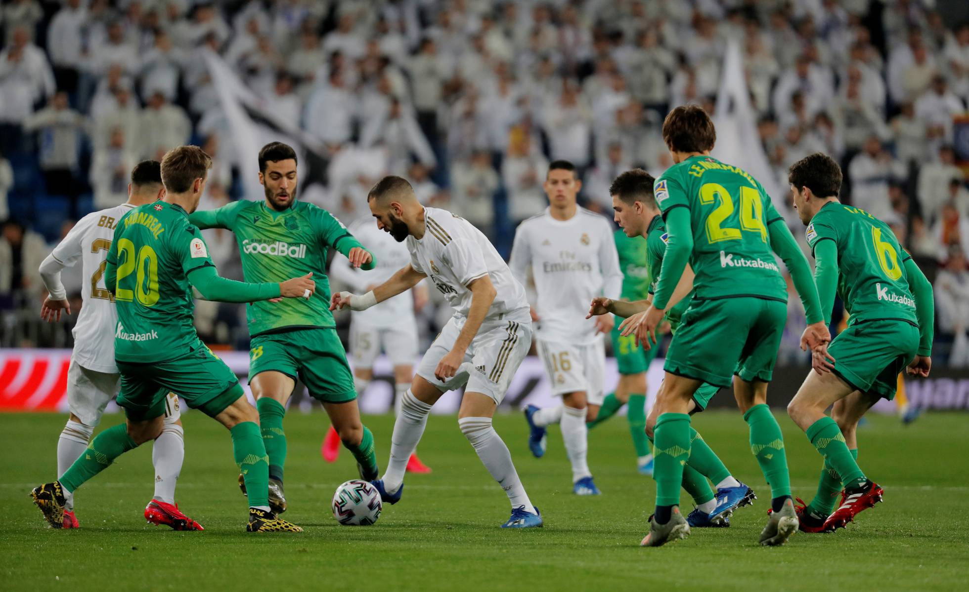 ريال سوسيداد يفجر مفاجأة كبيرة ويقصي ريال مدريد من كأس الملك 