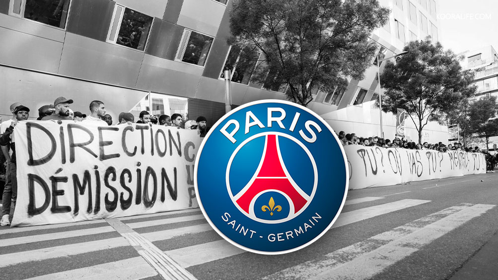 باريس سان جيرمان يصدر بلاغا رسميا بعد احتجاج الجماهير أمام مقر الفريق