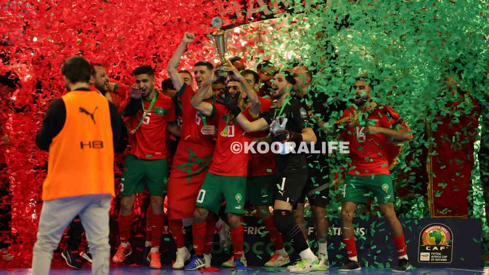 المنتخب المغربي لـ"الفوتسال" يقفز إلى المركز السادس عالميا