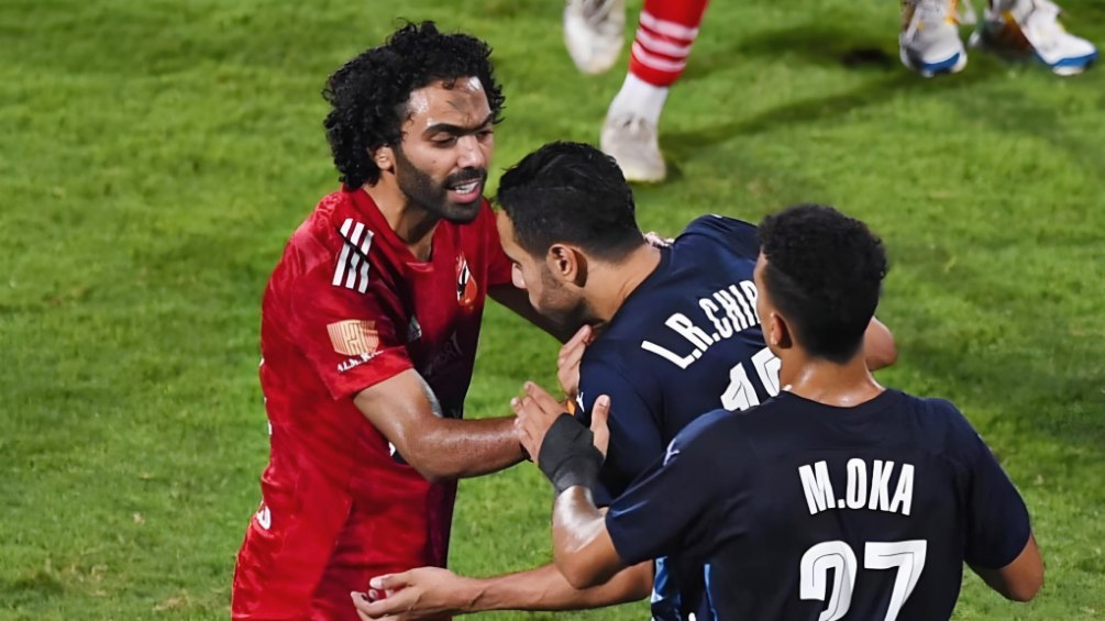 الاتحاد المصري يقرر إيقاف الشيبي 6 مباريات مع تغريمه 100 ألف جنيه مصري
