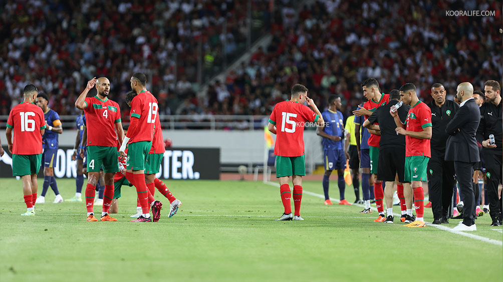 المنتخب المغربي ينهزم أمام جنوب إفريقيا في تصفيات كأس أمم إفريقيا