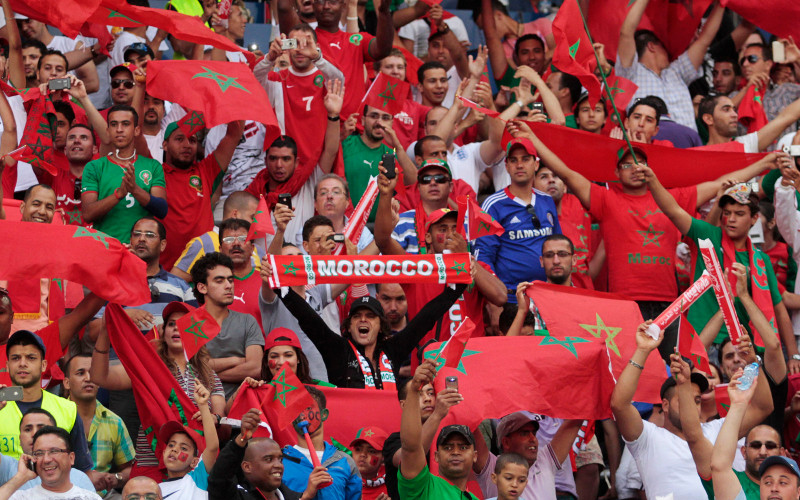 عضب داخل الاتحاد المغربي بسبب الجماهير المغربية