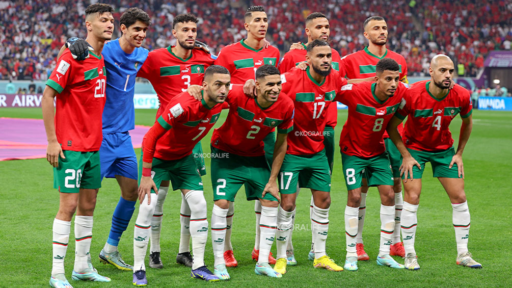 المنتخب المغربي الأفضل إفريقيا لسنة 2023