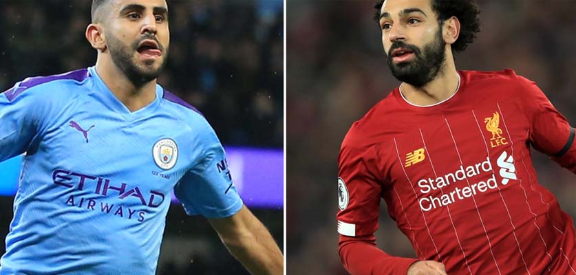 محرز يطارد صلاح في “البريمرليغ” من أجل رقم جديد