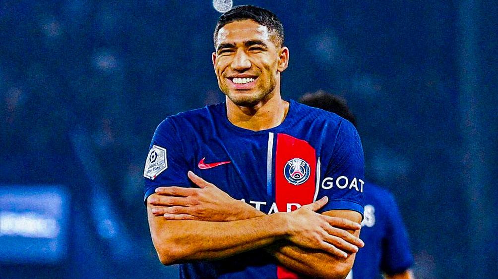 لويس إنريكي يشيد الإمكانيات الكبيرة التي يقدمها المغربي حكيمي رفقة PSG