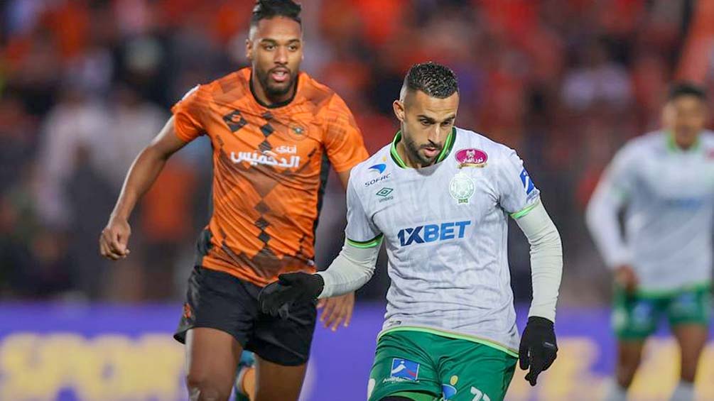 الرجاء يتعادل أمام بركان في مؤجل الجولة  من البطولة الاحترافية