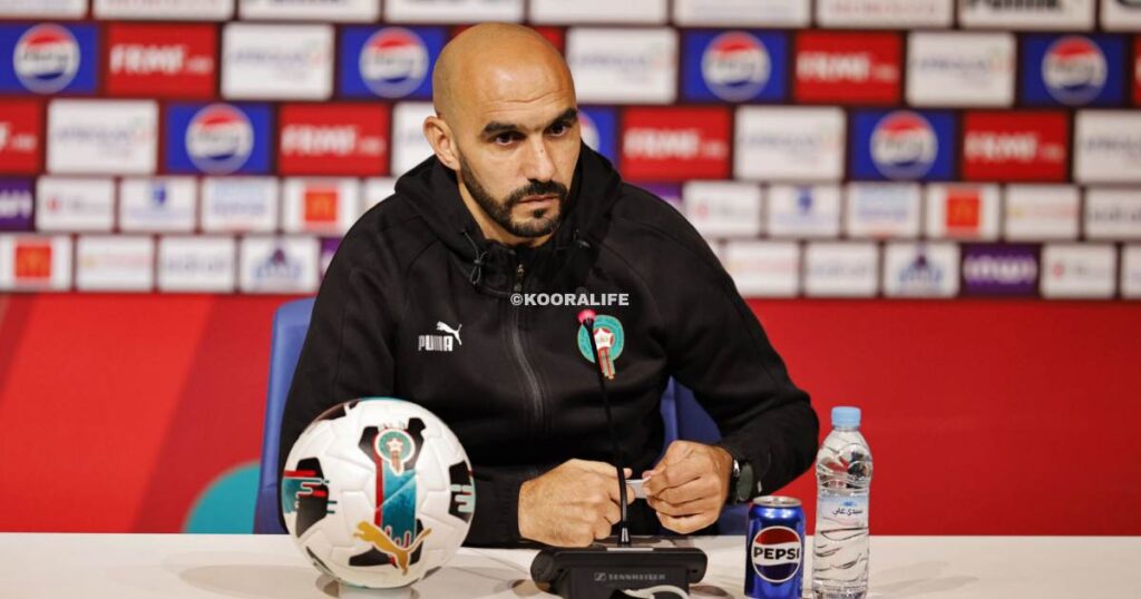 الركراكي بعد تأهل الغابون: “هدف المنتخب المغربي هو التتويج بالبطولة القارية على أرضه”