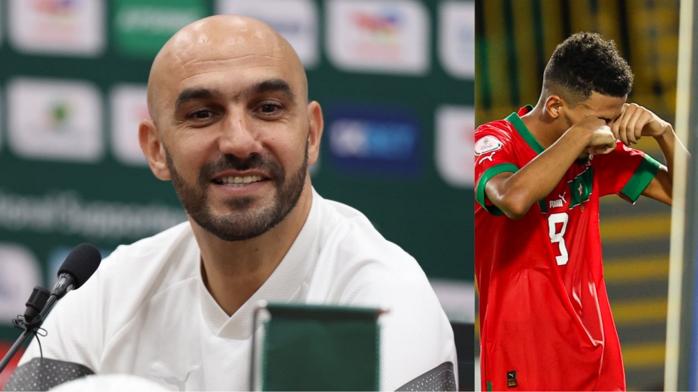 الركراكي: ” احتفالية أوناحي تم تأويلها، ونحترم المنتخب المصري”