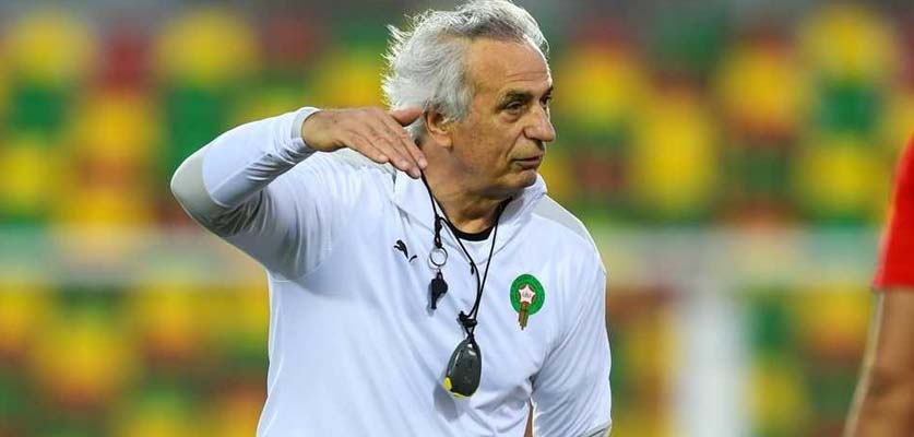 هاليلوزيتش: “حزين لعد إجراء مواجهتنا أمام غينيا في مركب محمد الخامس”