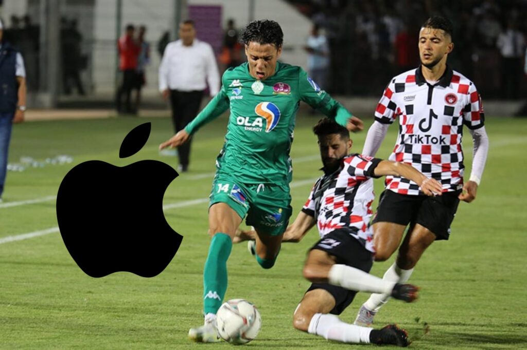شباب المحمدية يتعاقد مع “apple” كمستشهر جديد للنادي