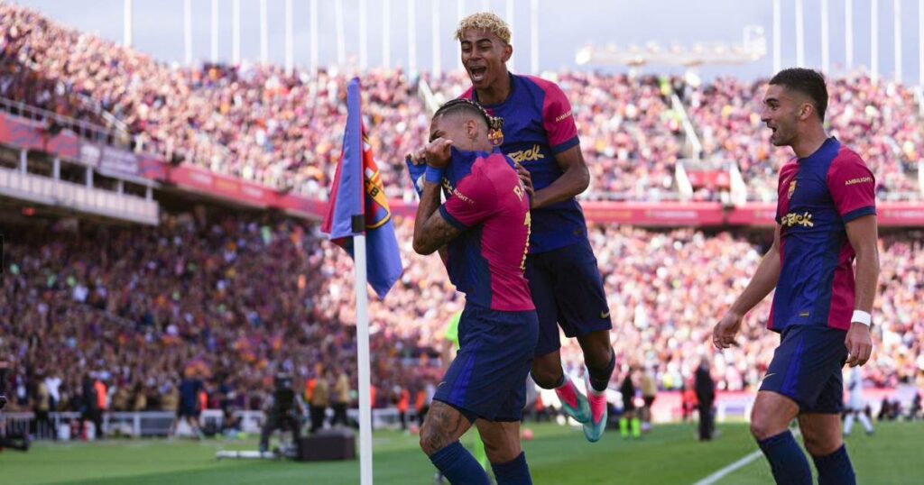 الأعجوبة يامال يقود برشلونة للفوز بالكلاسيكو في قمة “لا ليغا”