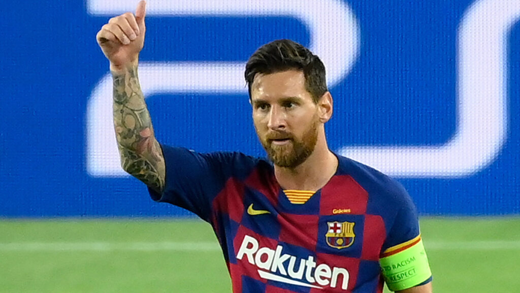 هل يقود ميسي برشلونة للفوز على البايرن ؟