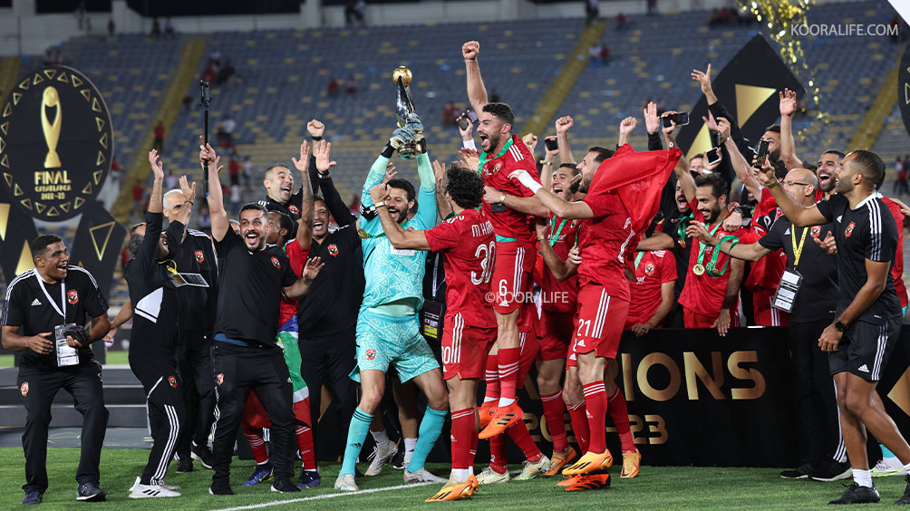 الأهلي المصري يتوج من قلب الدار البيضاء بلقب العصبة رقم 11 في تاريخه