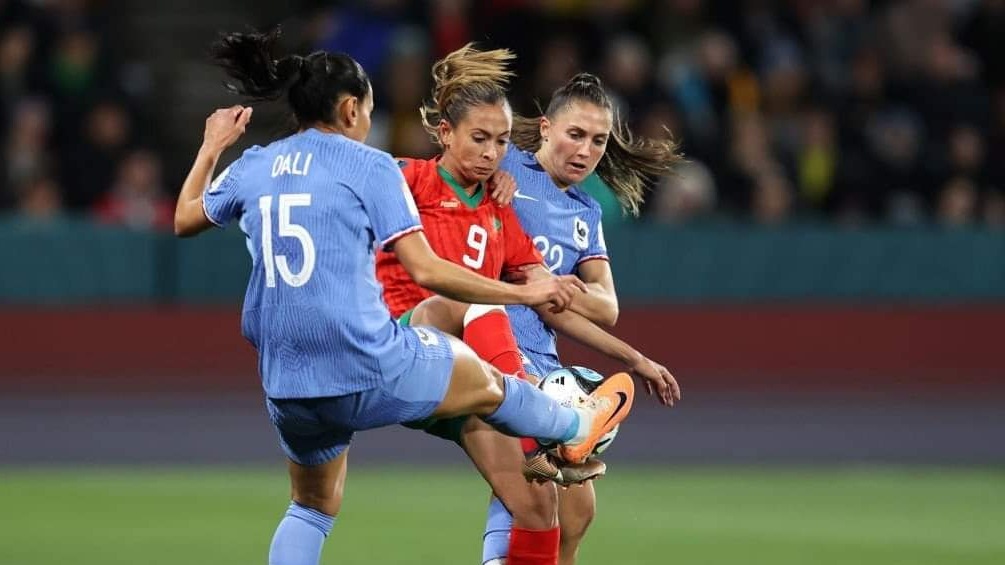المنتخب المغربي يغادر كاس العالم للسيدات بعد هزيمة برباعية أمام فرنسا