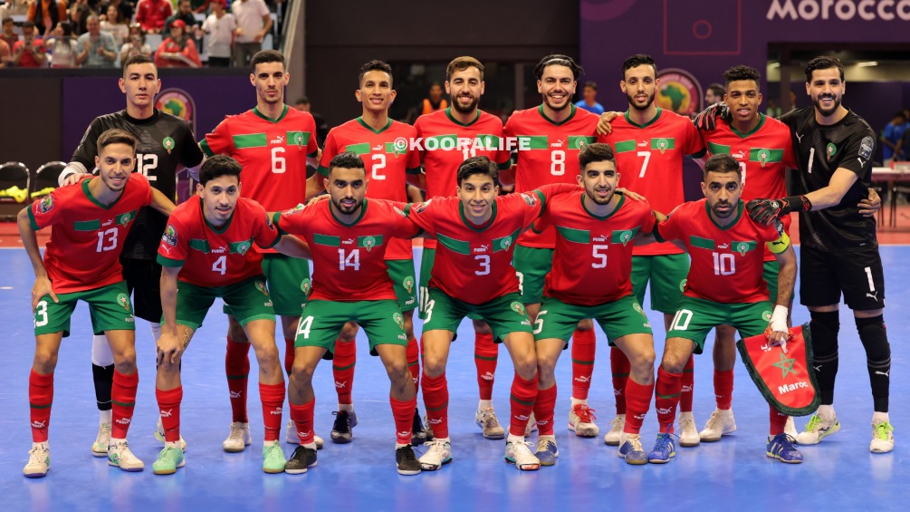 القرعة تحدد منافسي المنتخب المغربي في دور مجموعات “مونديال الفوتسال”