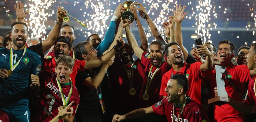 المنتخب المغربي يتوج بلقب “الشان” للمرة الثانية على التوالي