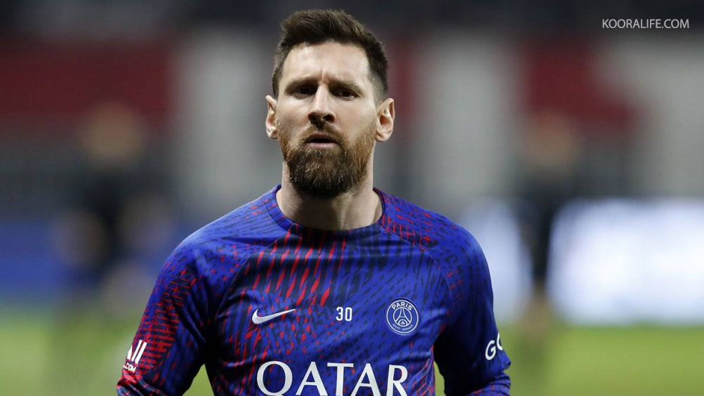 ميسي يقدم اعتذاره لباريس سان جيرمان بعد سفره للسعودية