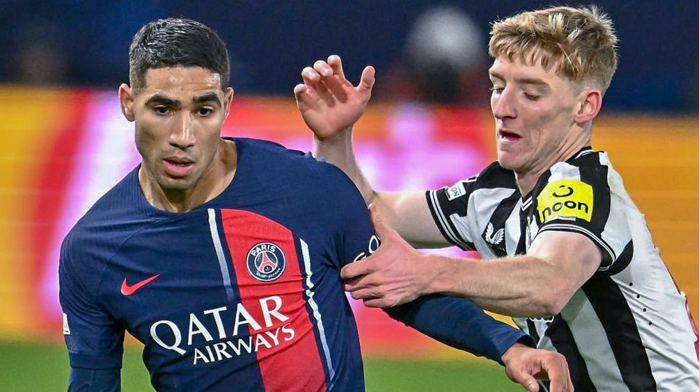 رقم قياسي جديد للمغربي أشرف حكيمي رفقة باريس سان جيرمان في الأبطال