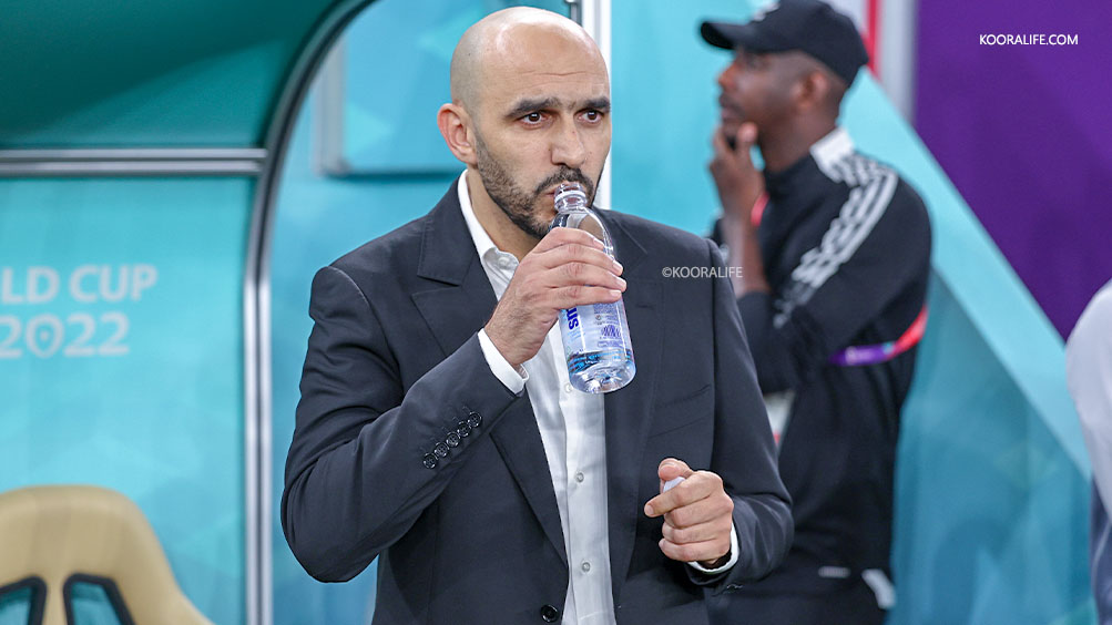 الركراكي يكشف “حلمه” و يؤكد أنه سيقدم استقالته في حال عدم تأهله لنصف نهائي كأس إفريقيا