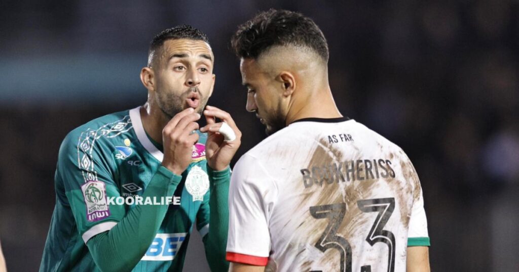 الرجاء يفرض التعادل على الجيش الملكي في مباراة “الكلاسيكو”