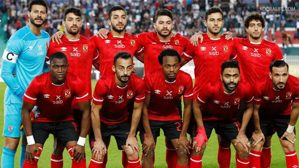 لائحة الأهلي الرسمية لمواجهة الوداد في ذهاب نهائي العصبة
