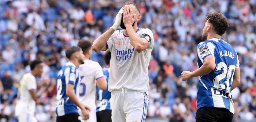 هزيمة قاسية لريال مدريد على يد مضيفه إسبانيول في “لاليغا”