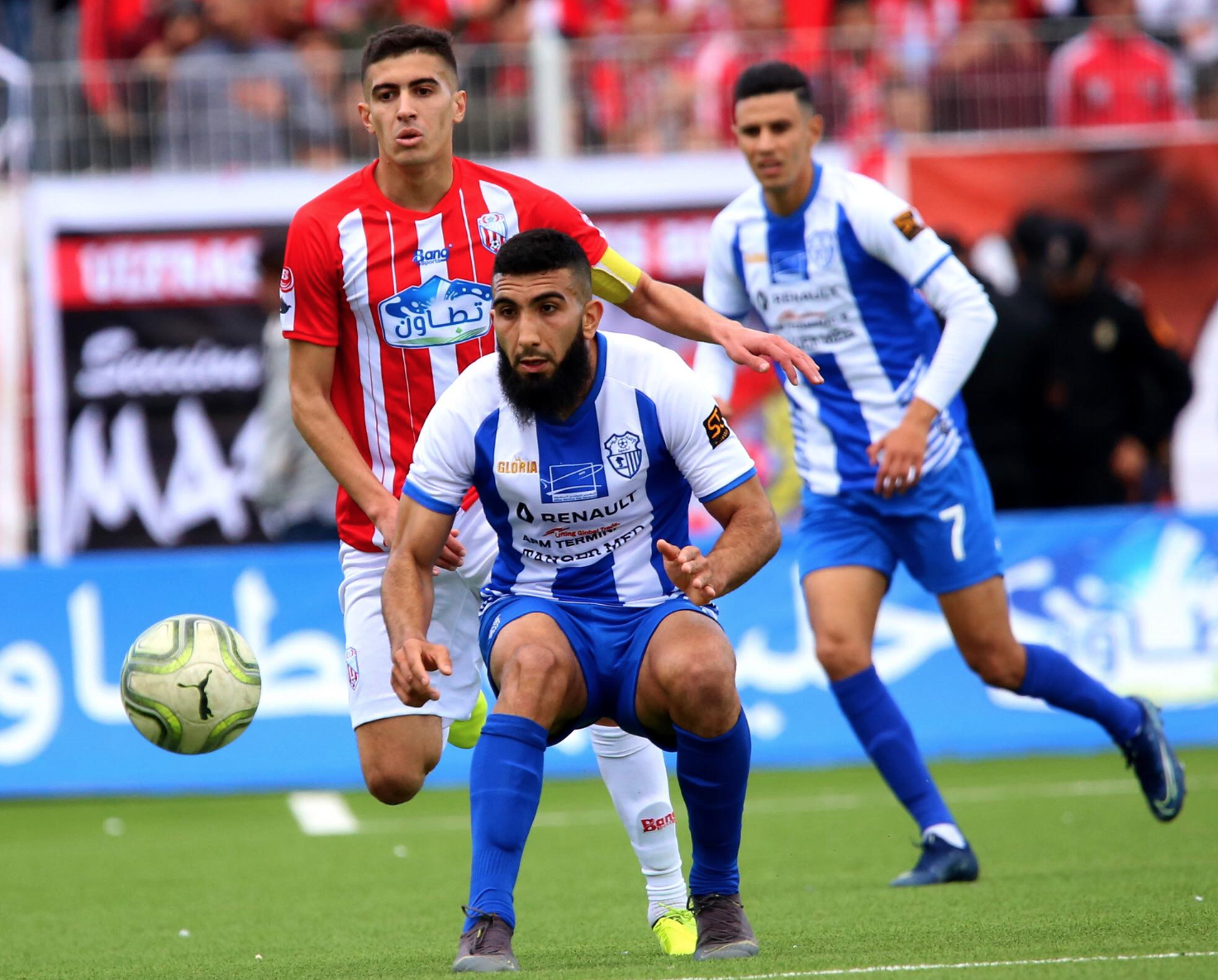 التعادل السلبي يحسم ديربي الشمال بين المغرب التطواني واتحاد طنجة 1 التعادل السلبي يحسم ديربي الشمال بين المغرب التطواني واتحاد طنجة